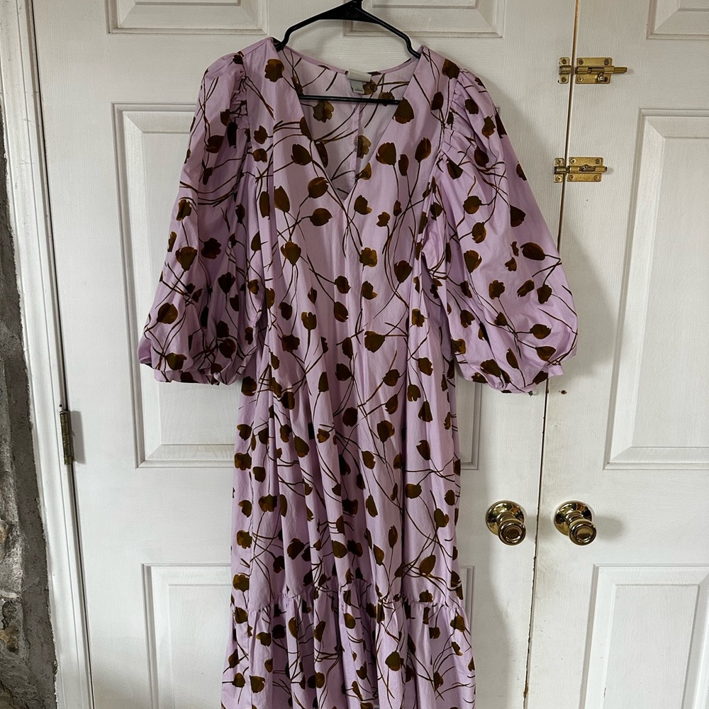 Floral Purple Dress